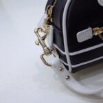 Replica Dior Vibe Zip Bowling Bag Black - high-end replica designer purse
