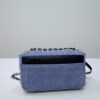 Fake Dior Caro Bag Denim Blue - premium superclone handbag