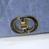 Fake Dior Caro Bag Denim Blue - 1:1 premium replica handbag