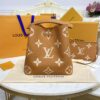Fake Louis Vuitton Noe Bucket Brown MM - top-grade luxury bag dupe