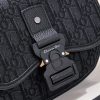 Replica Dior Mini Gallop Bag With Strap Black Canvas - designer handbag clone
