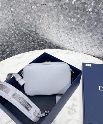 Replica Dior Safari Bag With Strap Sky Blue - ultra-realistic fake purse