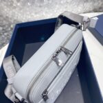 Replica Dior Safari Bag With Strap Sky Blue - high-quality designer bag dupe