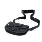 Replica Dior Saddle Shoulder Bag Black - elite factory replica handbag