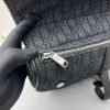 Fake Dior Saddle Bag Oblique Black - high-end replica designer purse