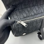 Replica Dior Saddle Bag Oblique Black