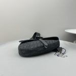 Replica Dior Saddle Bag Oblique Black
