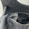 Fake Dior Saddle Bag Oblique Black - high-quality designer bag dupe