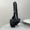 Fake Dior Saddle Bag Oblique Black - best quality fake designer bag