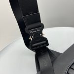 Replica Dior Saddle Bag Full Black Calfskin - 1:1 premium replica handbag