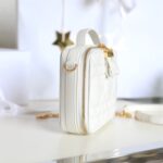 Replica Dior Caro Laatikko Laukku Valkoinen