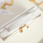 Replica Dior Caro Laatikko Laukku Valkoinen