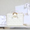 Replica Dior Caro Box Bag White - premium superclone handbag
