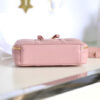 Fake Dior Caro Box Bag Pink - premium superclone handbag