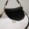 Replica Dior Saddle Bag Small Black - best quality fake designer bag