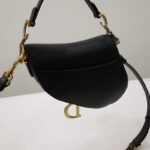 Replica Dior Saddle Bag Small Black
