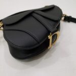 Replica Dior Saddle Bag Small Black