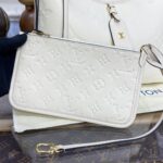 Replica Louis Vuitton Carry All White - affordable luxury replica bag