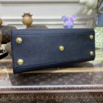 Louis Vuitton On My Side Replika Schwarz – Braun – erschwingliche Luxus-Replika-Tasche