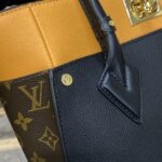Louis Vuitton On My Side Replika Schwarz – Braun – 1:1 Premium-Replika-Handtasche