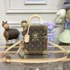 Replica Louis Vuitton Camera Box Brown Classic - premium superclone handbag