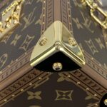 Replica Louis Vuitton Camera Box Brown Classic - elite factory replica handbag