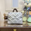 Fake LV Onthego Silver Soft - high-end replica designer purse