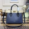 Fake Louis Vuitton On My Side Dark Blue - high-end replica designer purse
