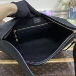 Replica Louis Vuitton Carry All Black - 1:1 premium replica handbag