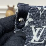 Replica LV Onthego Black Denim - top-grade luxury bag dupe