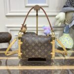 Replica Louis Vuitton Side Trunk Dark Brown - affordable luxury replica bag