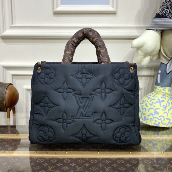 Replica LV Onthego Black Soft - 1:1 premium replica handbag