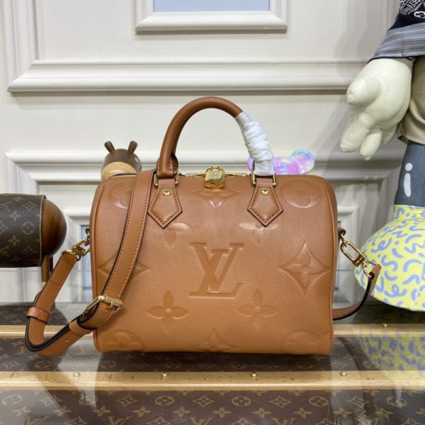 Replica Louis Vuitton Speedy Bandouliere 25 Brown - affordable luxury replica bag