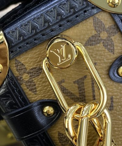 Replica Louis Vuitton Side Trunk Brown Canvas - best quality fake designer bag