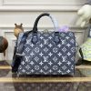 Fake Louis Vuitton Speedy Bandouliere 25 Denim Canvas - high-end replica designer purse