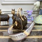 Replika Louis Vuitton Speedy Bandouliere 20 Brun - 1:1 premium replika håndtaske