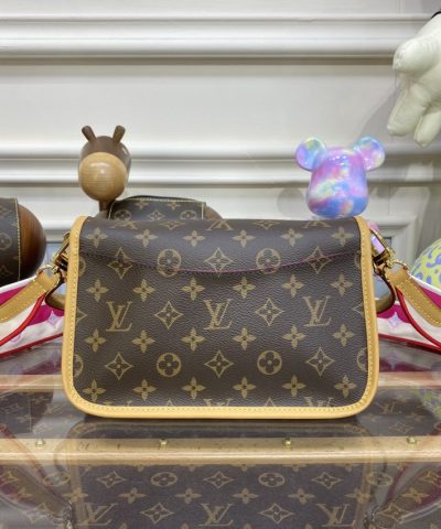 Fake Louis Vuitton Nano Diane Satchel Pink Strap - best quality fake designer bag