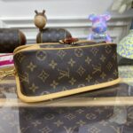 Replica Louis Vuitton Nano Diane Satchel Pink Strap