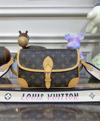 Replica Louis Vuitton Nano Diane Satchel Brown - high-end replica designer purse