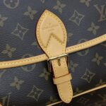 Replica Louis Vuitton Nano Diane Satchel Brown - 1:1 premium replica handbag