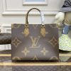 Fake Louis Vuitton Onthego Brown Canvas - top-grade luxury bag dupe
