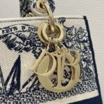 Replica Lady Dior D – Lite Blue Star - premium superclone handbag
