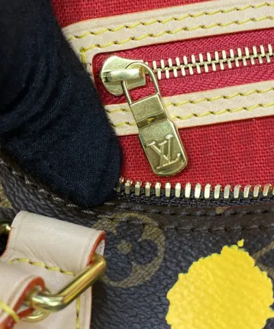 Fake Louis Vuitton Speedy Bandouliere 25 Yayoi Kusama - premium superclone handbag