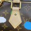 Fake Louis Vuitton Speedy Bandouliere 25 Yayoi Kusama - 1:1 premium replica handbag