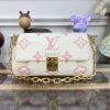 Replica Louis Vuitton Favorite Pink White - affordable luxury replica bag