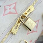 Replica Louis Vuitton Speedy Bandouliere 20 White Pink - premium superclone handbag