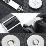 Replica Dior Saddle Shoulder Bag Black - 1:1 premium replica handbag