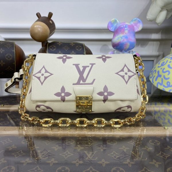 Replica Louis Vuitton Favorite Purple White