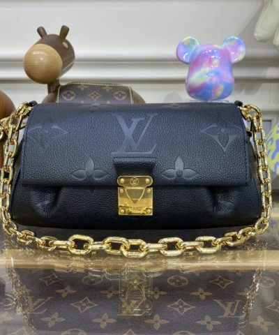 Fake Louis Vuitton Favorite Black - high-end replica designer purse