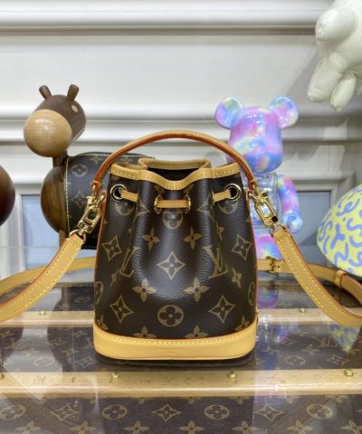 Replica Louis Vuitton Nano Noe Brown - ultra-realistic fake purse
